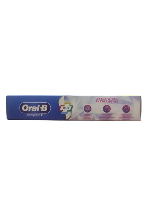 خمیردندان Oral-B Complete 7 Extra White بسته ویژه ۱۲۵ میلیلیتری
