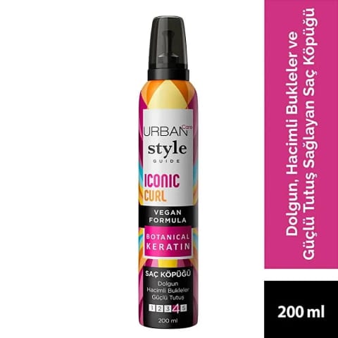 فوم مو Urban Care استایل آیکونیک کرل با تثبیت قوی