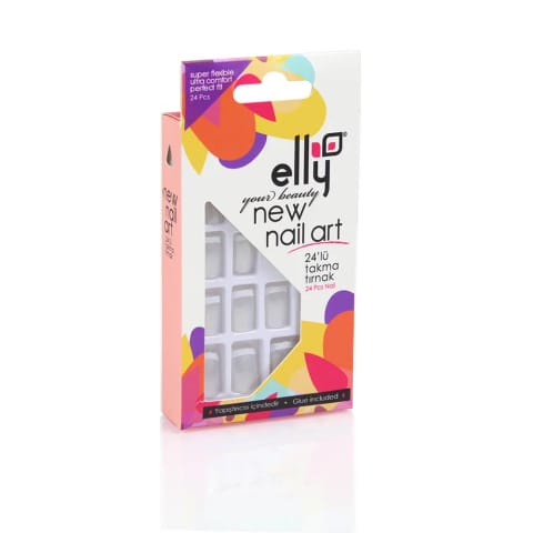 ناخن مصنوعی Elly مدل ELLYNAIL0069 بسته ۲۴ عددی