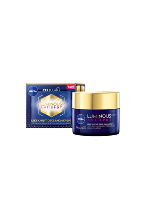 NIVEA Luminous630 کرم شب ضد لک