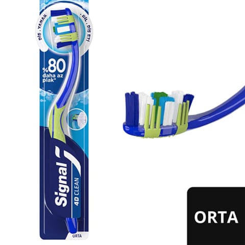 سیگنال مسواک Ultra Clean Expert 4D Clean 1+1 متوسط