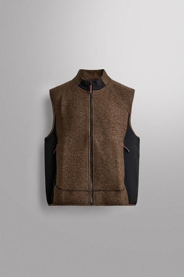 جلیقه فلزی رنگین‌کمانی ترکیبی COLOUR BLOCK