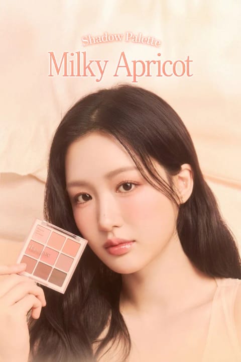 پالت سایه چشم dasique (شید 32 Milky Apricot)