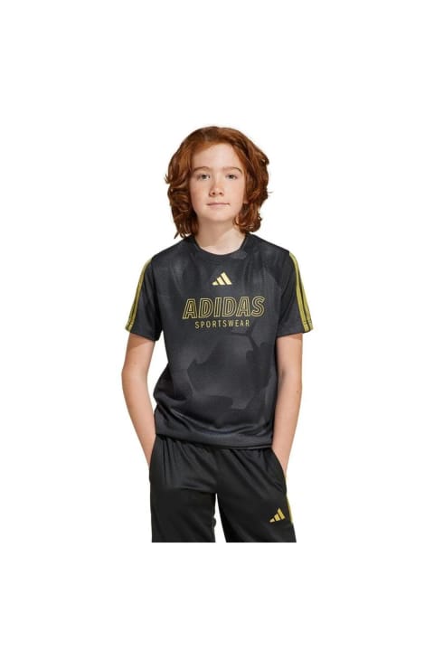 تیشرت آستین کوتاه adidas یونیسکس بچگانه مشکی J HOT COF TEE JI6183