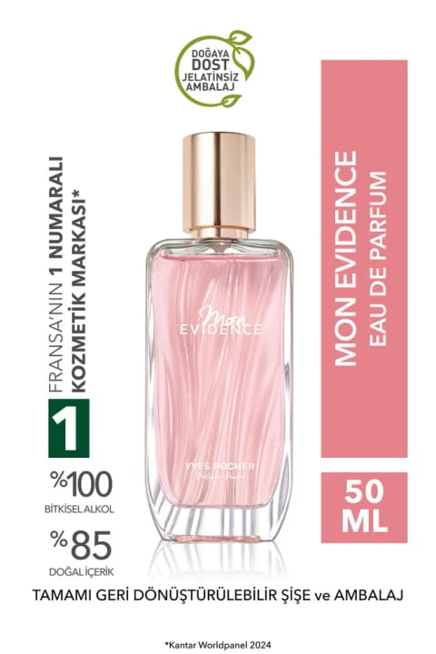 Yves Rocher Mon Evidence ادوپرفیوم زنانه ۵۰ میلی‌لیتر
