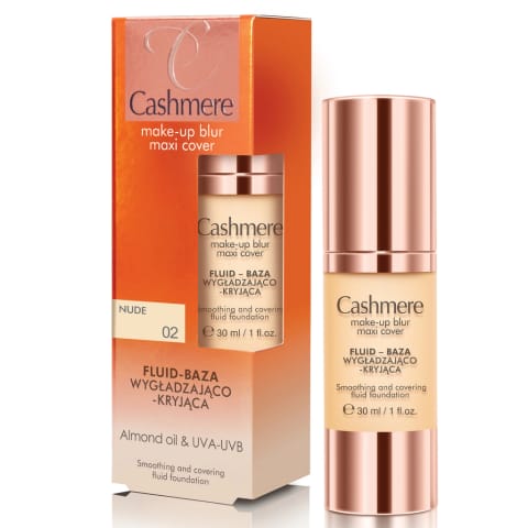 فونداسیون Cashmere Make Up Blur Maxi Cover شماره 02 Nude