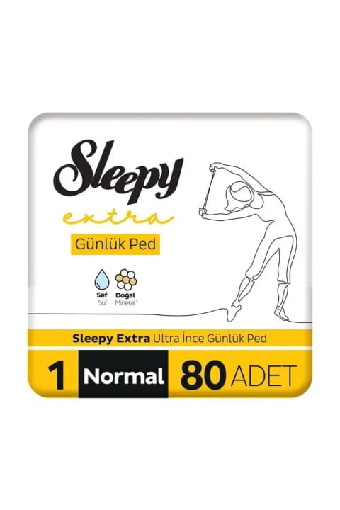 Sleepy نوار بهداشتی روزانه فوق نازک نرمال ۴۰ عددی
