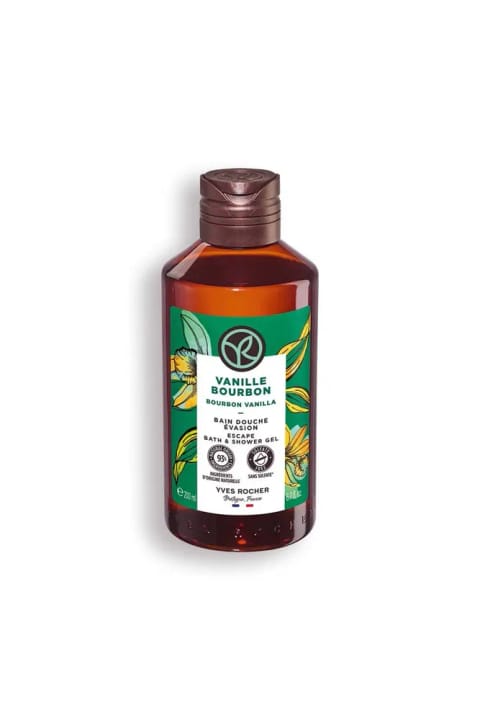 Yves Rocher دوش ژل مرطوب‌کننده وانیل گرمسیری - 200ml