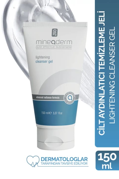 mineaderm ژل شستشوی روشنکننده پوست