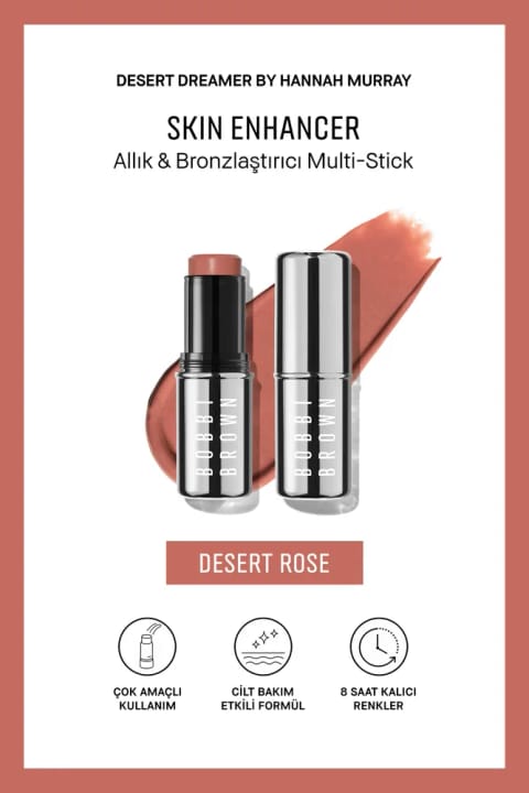 BOBBI BROWN Desert Dreamer Skin Enhancer مالتایپل استیک رژگونه و برنزر