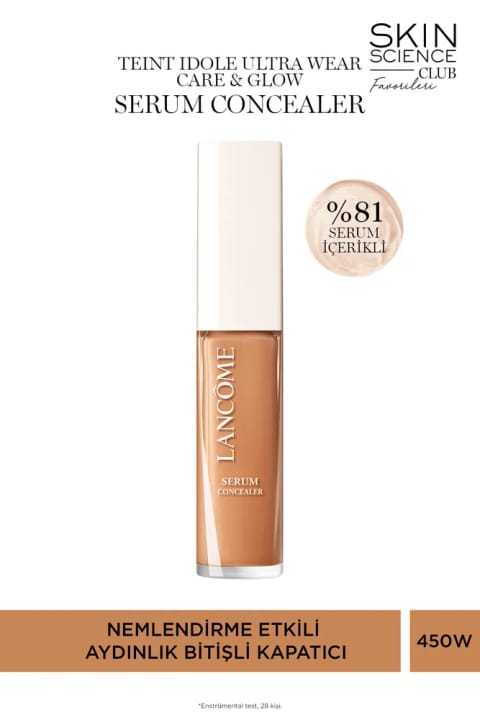 Lancome Teint Idole Ultra Wear Care & Glow سرم کانسیلر درخشانکننده 450...