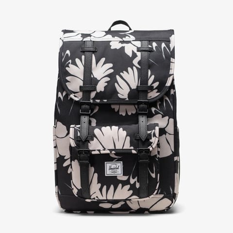کوله‌پشتی Herschel Little America Mid Flowers یونیسکس مشکی