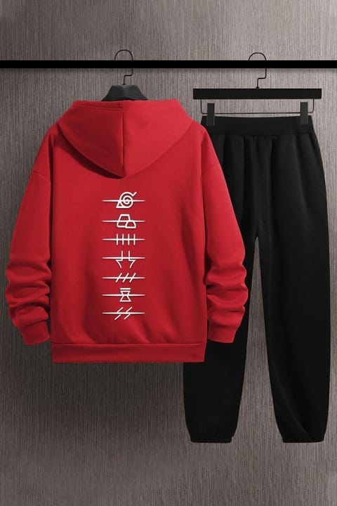 ست گرمکن یونیسکس uyguntarz طرح Ninja Akatsuki