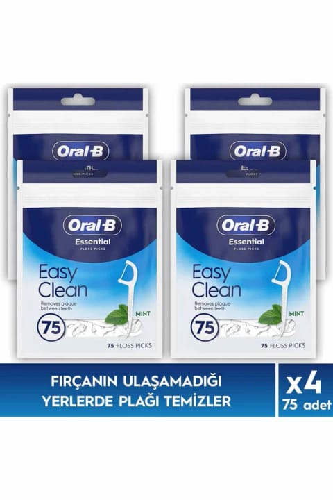 نخ دندان خلالی Oral-B Essential Easy Clean - حذف پلاک - طعم نعنا -...