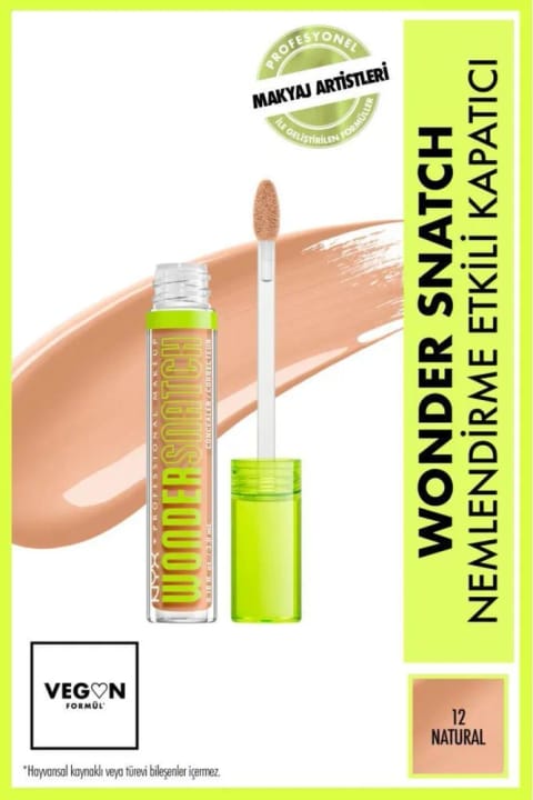 کانسیلر مرطوبکننده NYX Professional Makeup Wonder Snatch - 12 Natural