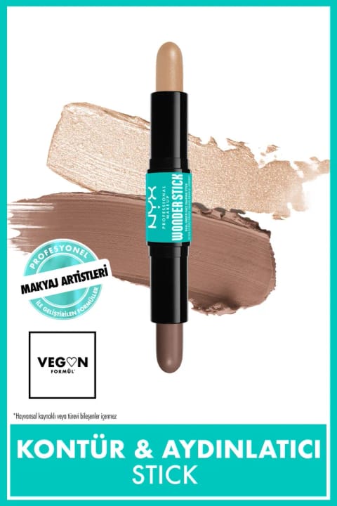 NYX Professional Makeup Wonder Stick دوطرفه کانتور و هایلایتر کرمی — Ve Fair