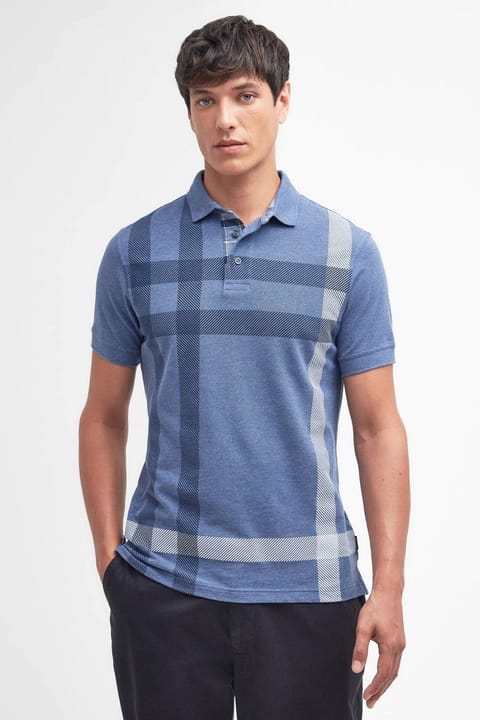 پولو یقه Barbour Blaine BL15 Chambray