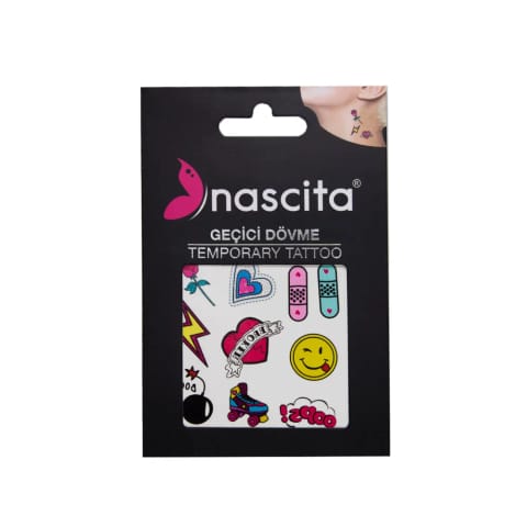 استیکر تتوی موقت صورت Nascita NASSTICKER0039