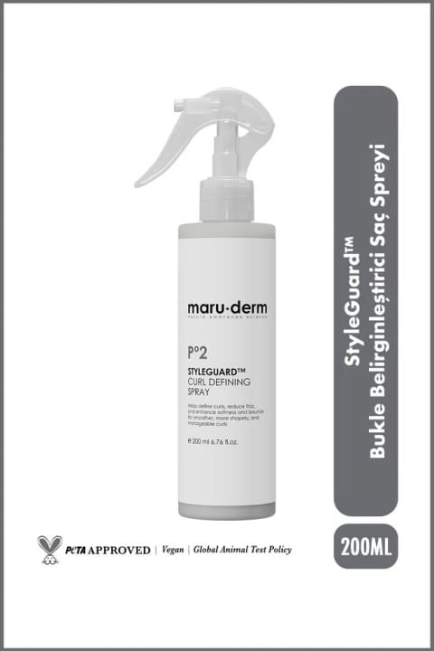 Maru.Derm StyleGuard™ اسپری مو حالتدهنده فر – برای موهای موجی و فر...