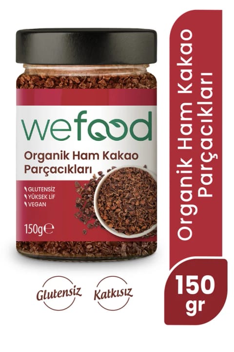 Wefood کاکائو خام ارگانیک ۱۵۰ گرم