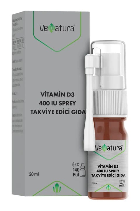 Venatura Vitamin D3 400 IU اسپری ۲۰ میلی‌لیتری