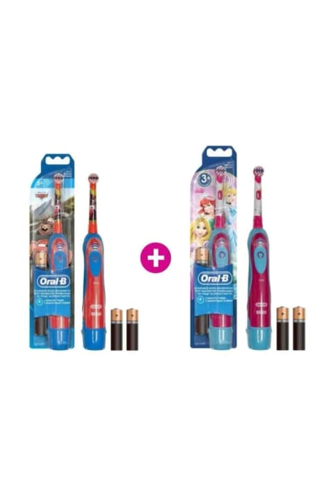 Oral-B ست مسواک بچهگانه کار و پرنسس دیزنی
