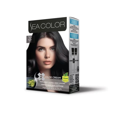 ست رنگ مو Sea Color 1.0 مشکی