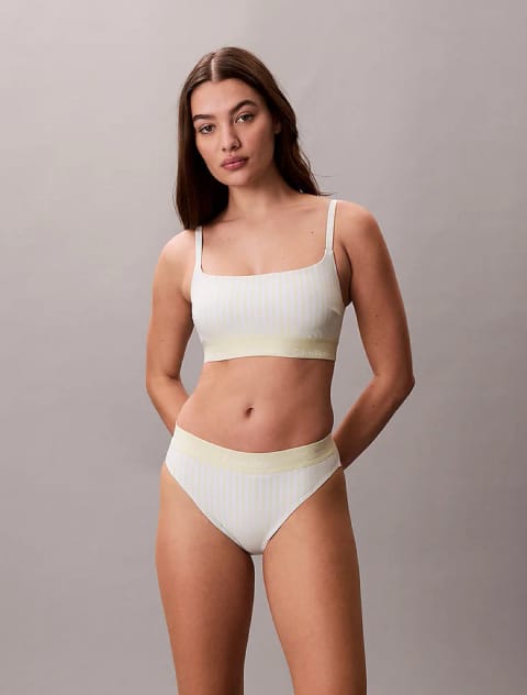 زنانه تاپ بیکینی برالت یقه مربعی Calvin Klein