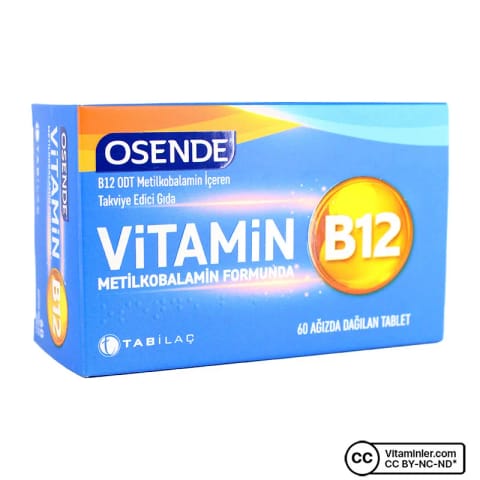 اسند ویتامین B12 60 قرص