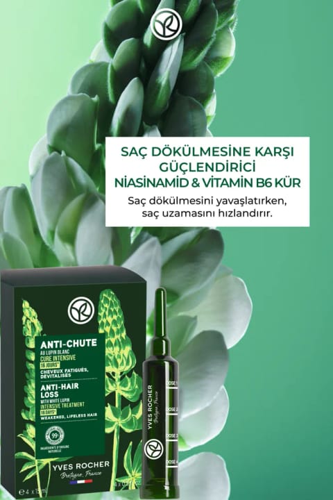 Yves Rocher کور تقویت و رشد موهای ضعیف و بی‌جان با فرمول وگان