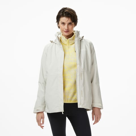 کاپشن سهکاره زنانه Jack Wolfskin Rotwand کرم