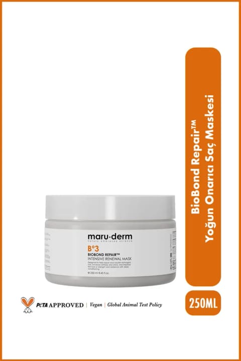 Maru.Derm BioBond Repair™ ماسک مو ترمیمکننده شدید – ترمیمکننده آسیب با Keratin و...