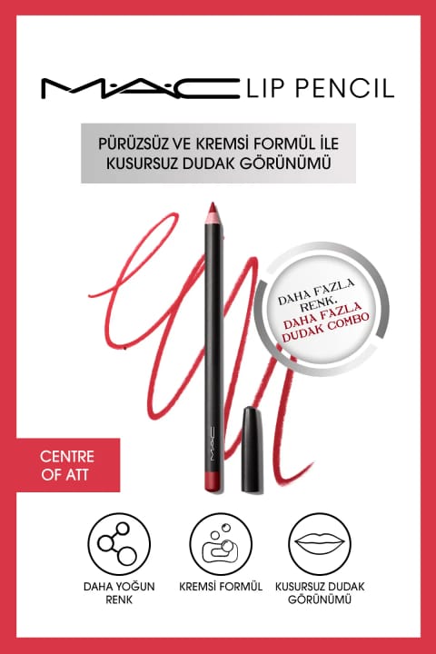 مداد لب کرمی ماندگار M.A.C - Lip Pencil - Centre of Attention 1.45 G