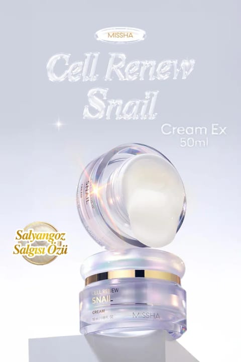 Missha کرم مرطوبکننده غلیظ با عصاره مخاط حلزون Super Aqua Cell