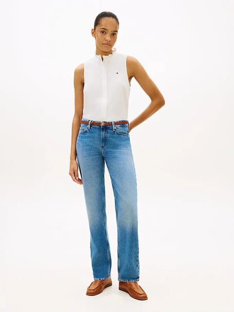شلوار جین زنانه Finn مدل Classic Straight