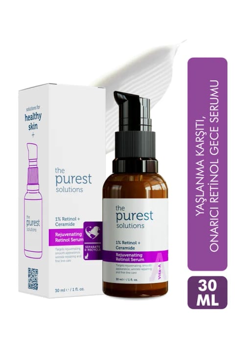 The Purest Solutions ضد چروک و ترمیمکننده شبانه رتینول