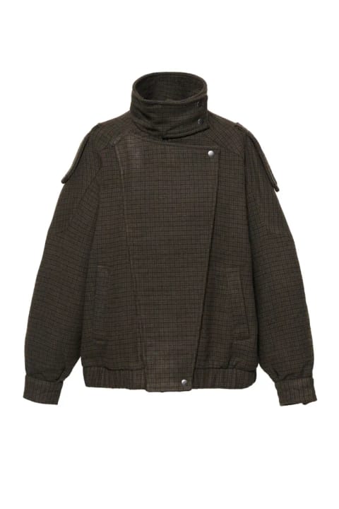 کاپشن کاپشن‌مدل بوکسی طرح پاپیونی Pull&Bear