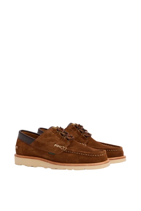 کفش روزمره Barbour Murtun TA32 چرم جیر Light Tan