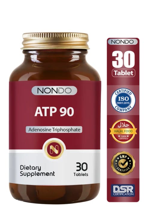 Nondo ATP 90 آدنوزین تری فسفات ۳۰ قرص انتریک