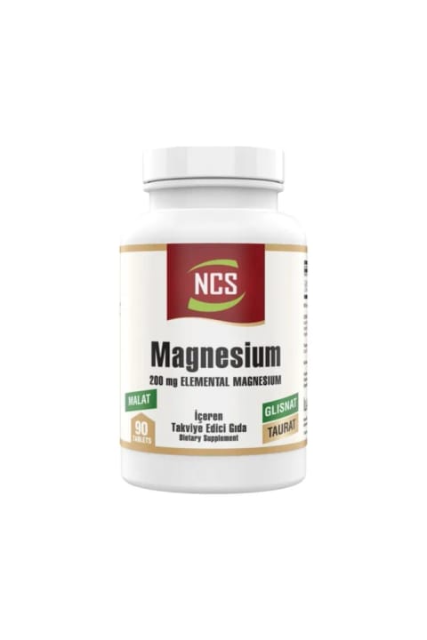 NCS Magnesium Malat Taurat Glisinat 90 قرص Element Formül