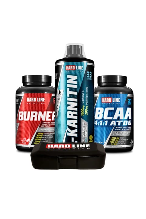 هاردلاین فورم ترکیب ال-کارنیتین لیمو 1000 میلیگرم BCAA ATB6 برنر