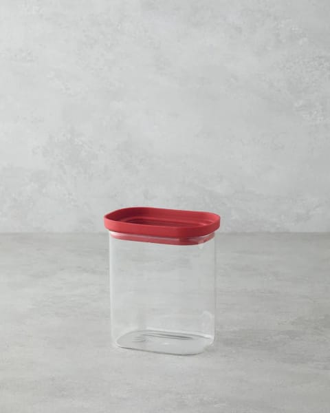 شیشه دهان‌گشاد Hecha 950 ml قرمز