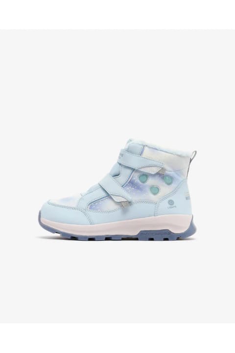 SKECHERS STORM BLAZER چکمه دخترانه بزرگ با چراغ آبی 303439L LTBL
