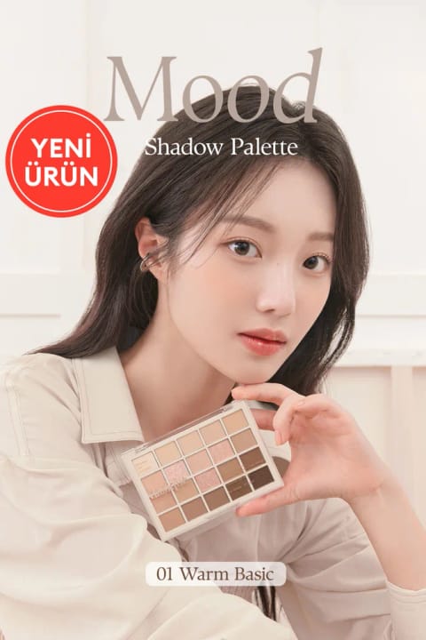 پالت سایه ۲۰ رنگه داسیک مد Shadow Palette — 01 Warm Basic
