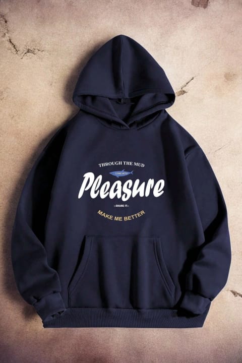 سویشرت اورسایز uyguntarz طرح Pleasure