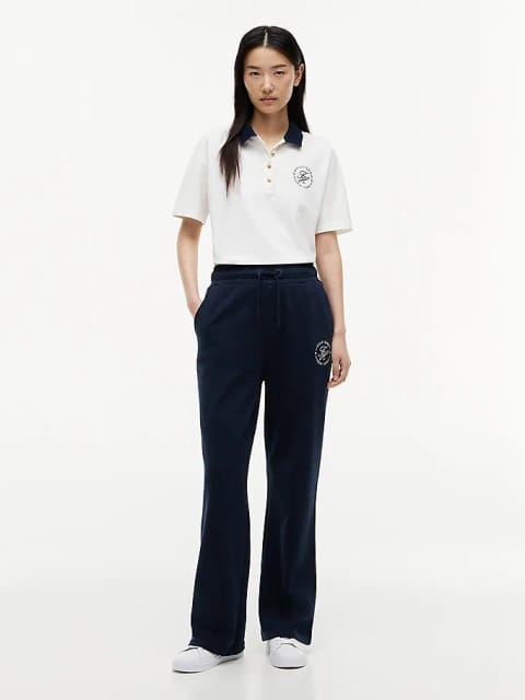 ساق شلوار راسته زنانه Tommy Hilfiger TH Roundal