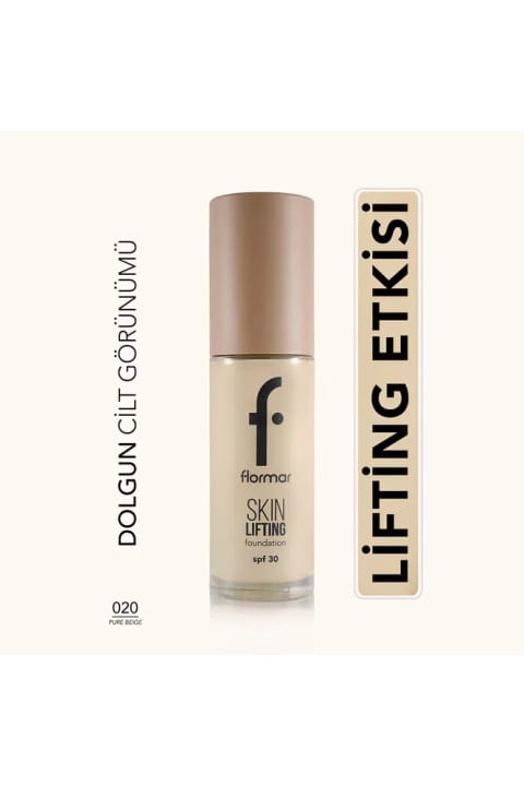 Flormar Skin Lifting کرم پودر لیفتینگ با SPF30 شماره 020
