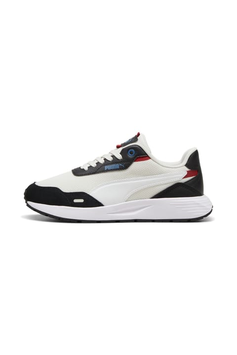 کتانی مردانه Puma Runtamed Vapor Gray-PUMA White-PUMA Black-Intense Red