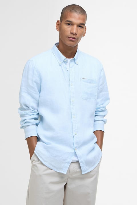 پیراهن Linton Tailored بربر BU61 Ocean Sky