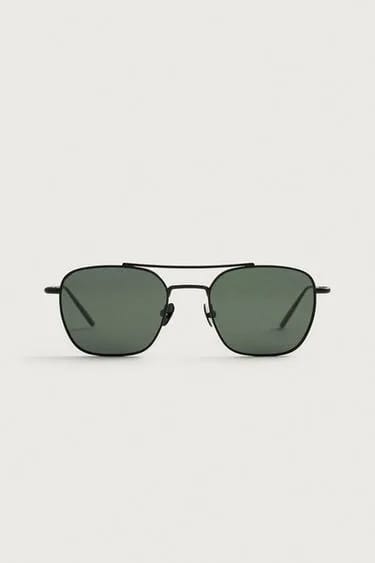 SQUARE METAL SUNGLASSES عینک آفتابی فلزی مربعی